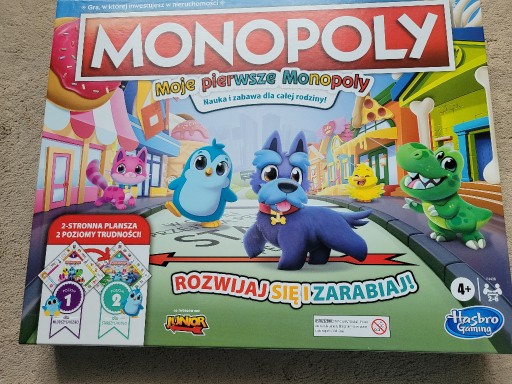 Zdjęcie oferty: Moje pierwsze monopoly