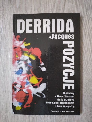 Zdjęcie oferty: Jacques Derrida Pozycje Rozmowy 