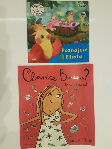 Zdjęcie oferty: Bajki Poznajcie Eliota,ClariceBean?To właśnie ja