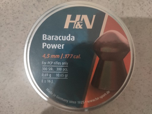 Zdjęcie oferty: Śrut Baracuda Power 4,5 mm H&N