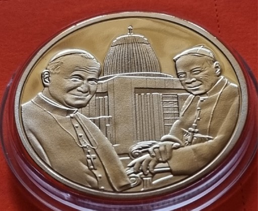 Zdjęcie oferty: Medal - Jan Paweł II  - kardynał Stefan Wyszyński 