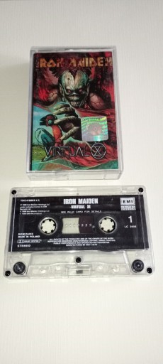 Zdjęcie oferty: Iron Maiden Virtual XI kaseta bdb stan