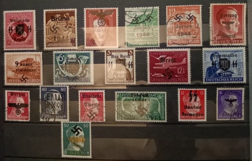 Zdjęcie oferty: Niemcy III rzesza znaczki  18 sztuk 