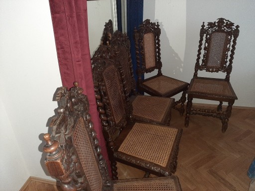 Zdjęcie oferty: krzesła neorenesansowe 3 szt