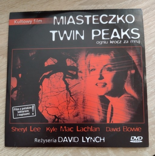 Zdjęcie oferty: Miasteczko Twin Peaks. Ogniu krocz za mną DVD 