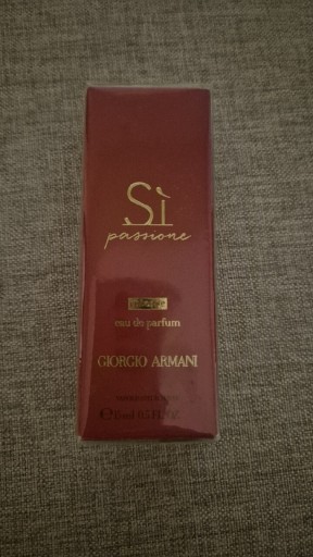 Zdjęcie oferty: Giorgio Armani S Passione 15 ml woda perfumowana