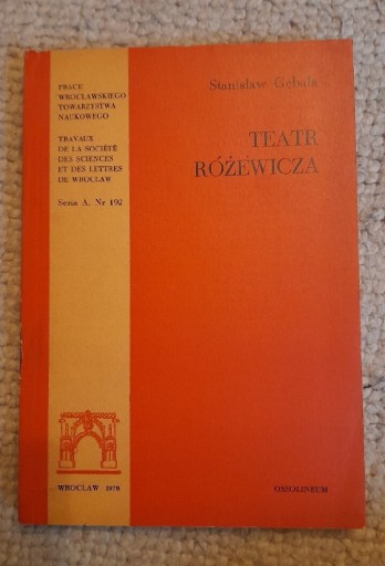 Zdjęcie oferty: Teatr Różewicza, S. Gębala