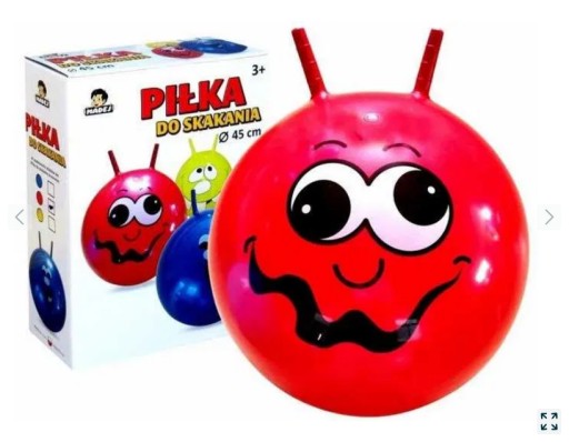 Zdjęcie oferty: Piłka Do skakania Madej czerwona 45 cm