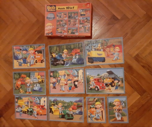 Zdjęcie oferty: Puzzle bob budowniczy 10w1 trefl