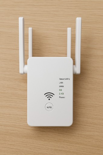 Zdjęcie oferty: Wzmacniacz Wi-Fi / Repeater AC1200. 1200 Mbps 2.4 GHz + 5 GHz