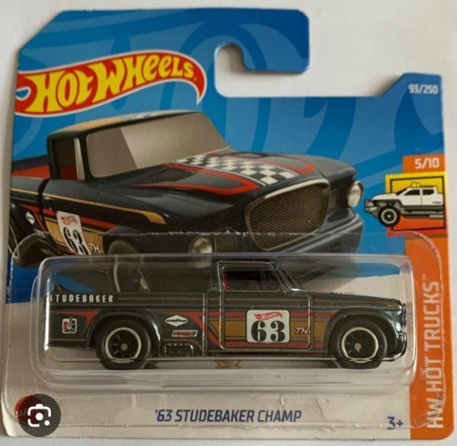 Zdjęcie oferty: 63 Studebaker Champ STH Hot Wheels 