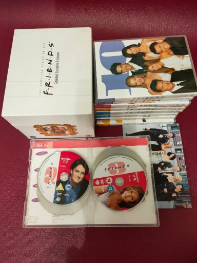 Zdjęcie oferty: "Przyjaciele" "Friends" DVD 10 sezonów angielski