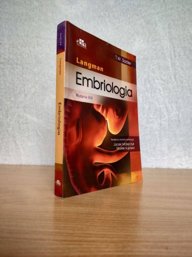 Zdjęcie oferty: Książka "Embriologia Sadler Langman" - T.W. Sadler