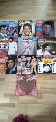 Zdjęcie oferty: Elvis Presley kolekcja 10 winyli 1974, 80, 83 i 84