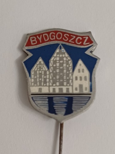 Zdjęcie oferty: Stara przypinka PRL Bydgoszcz (emalia)