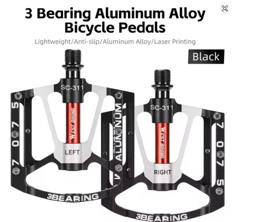 Zdjęcie oferty: Pedały Rowerowe  3 Łożyska Lekkie MTB