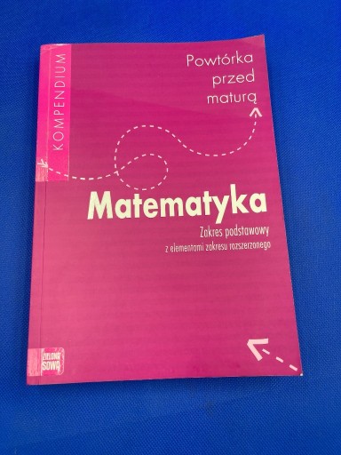 Zdjęcie oferty: Kompendium. Matematyka. Powtórka przed maturą. 