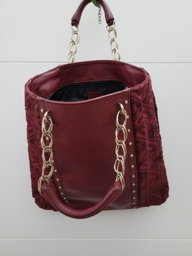 Zdjęcie oferty: Escada luksusowa torba w kolorze wina a4