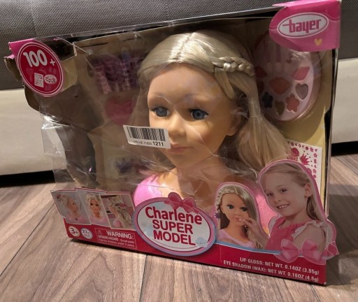 Zdjęcie oferty: Lalka Charlene głowa do stylizacji Bayer Design Super Model