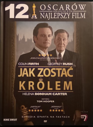 Zdjęcie oferty: Jak zostać królem dvd stan bdb wyd książkowe 