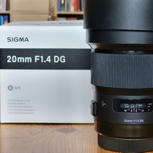 Zdjęcie oferty: Obiektyw Sigma Canon EF 20mm F1.4 DG HSM Art