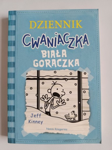 Zdjęcie oferty: Książka "Dziennik Cwaniaczka Biała Gorączka" Jeff Kinney