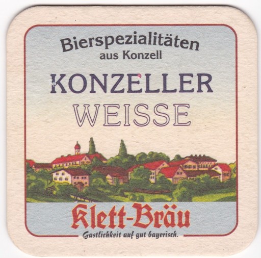 Zdjęcie oferty: Niemcy - Brauerei Klett Konzel