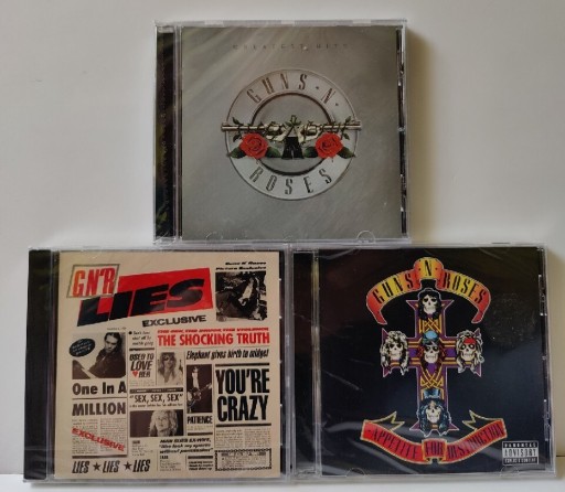 Zdjęcie oferty: Guns'n Roses 3 CD Multipakiet NEW