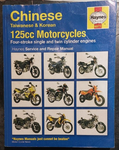 Zdjęcie oferty: Haynes 4871 chińskie motocykle 125cc