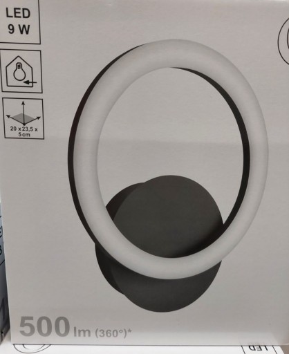 Zdjęcie oferty: Kinkiet oświetleniowy LED 9W OBI 