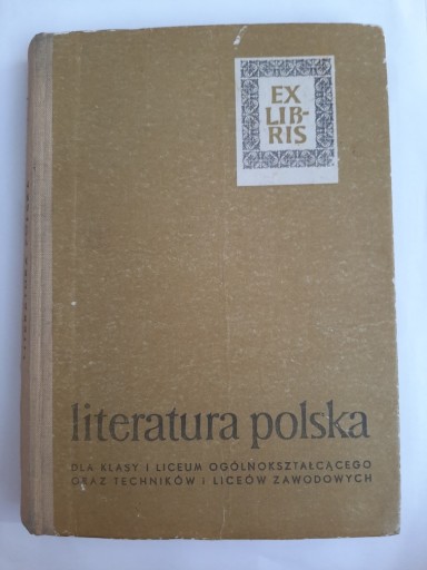 Zdjęcie oferty: Literatura polska lubach I klasa