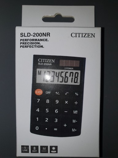 Zdjęcie oferty: Kalkulator SLD-200NR CITIZEN