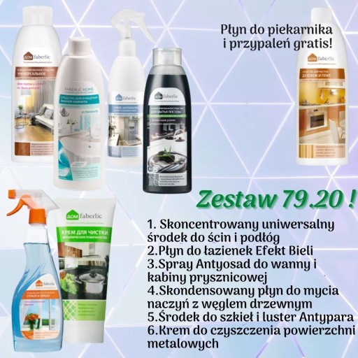 Zdjęcie oferty: Faberlic Chemia gospodarcza