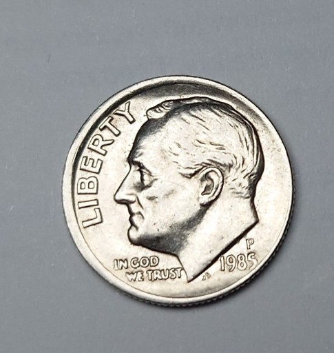 Zdjęcie oferty: Moneta Ameryka ONE DIME 1985 rok