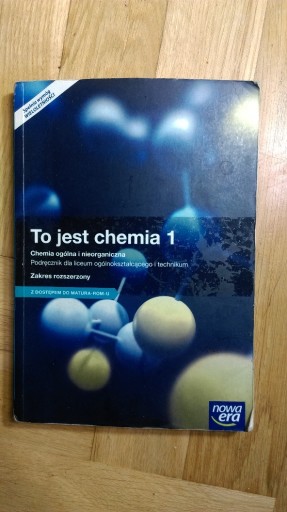 Zdjęcie oferty: To jest chemia 1