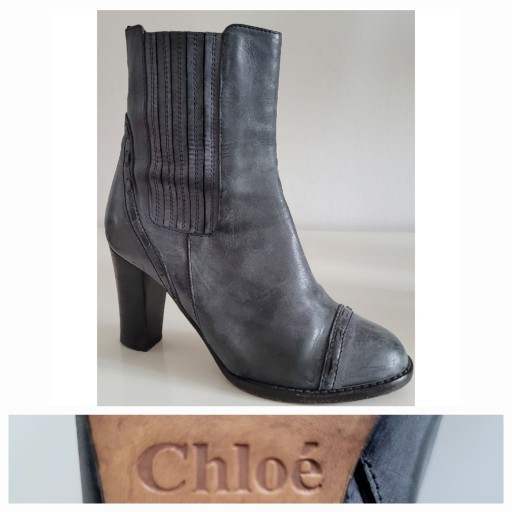 Zdjęcie oferty: Chloè r. 35.5 botki skóra