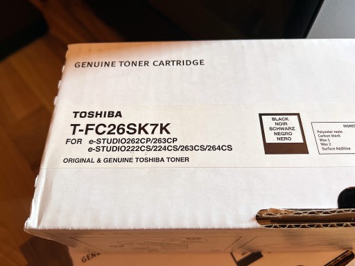 Zdjęcie oferty: Nowy, oryginalny toner TOSHIBA T-FC26SK7K (czarny)