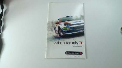 Zdjęcie oferty: Instrukcja Colin Mcrae rally 3 ps2 