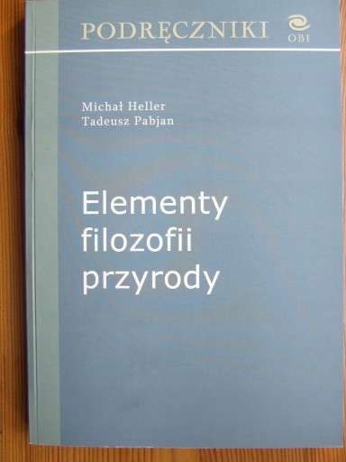 Zdjęcie oferty: Elementy filozofii przyrody