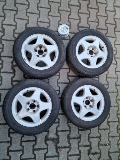 Zdjęcie oferty: Koła Opel 5x110 - dunlop 195/60/15 bieżnik 5,9mm