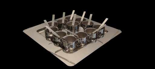 Zdjęcie oferty: Zepter filiżanki z tacą , serwis na 12 osób. Gratis nowy zestaw  ECHTWERK.