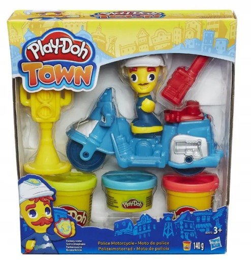 Zdjęcie oferty: PLAY DOH TOWN MOTOCYKL POLICYJNY B5975