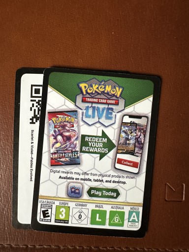 Zdjęcie oferty: Karta kodów Pokemon TCG Live: Paldea Evolved