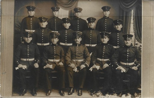 Zdjęcie oferty: Żołnierze nieznanej jednostki Gdańsk Danzig 1912