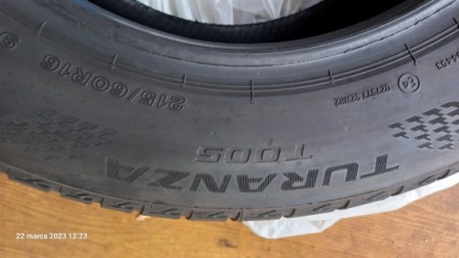 Zdjęcie oferty: Opony letnie Bridgestone Turanza T005