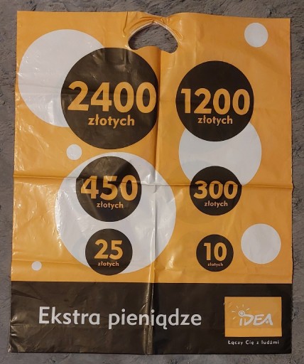 Zdjęcie oferty: Reklamówka firmy Idea 