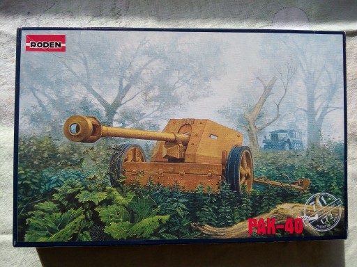 Zdjęcie oferty: Roden 711 German WWII Gun PAK-40 1/72