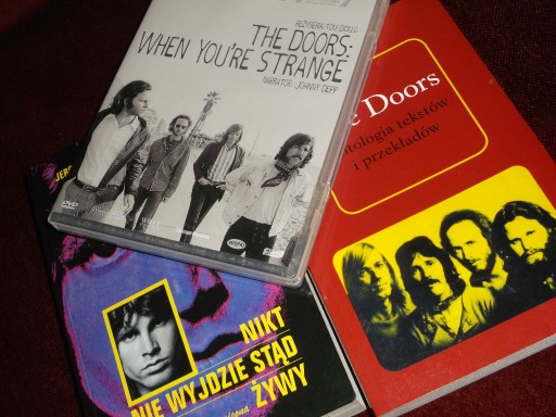Zdjęcie oferty: *The Doors* - When You're Strange DVD + 2 Książki 