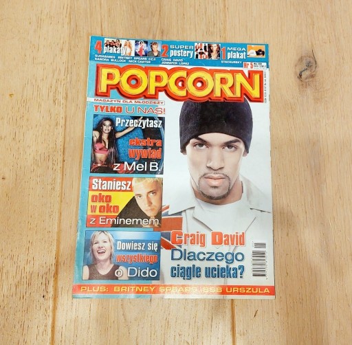 Zdjęcie oferty: Popcorn - 5/2001 - plakaty w środku