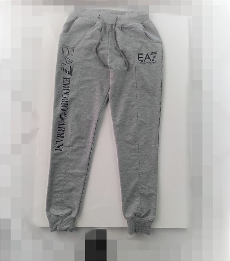 Zdjęcie oferty: Szare spodnie dresowe napis Emporio Armani